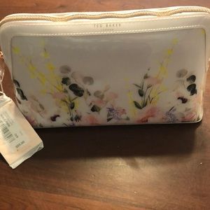 Ted Baker clutch bag or makeup bag - NWT - floral